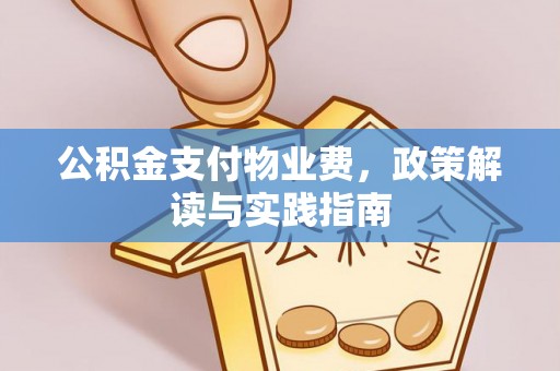 金秀公积金支付物业费，政策解读与实践指南