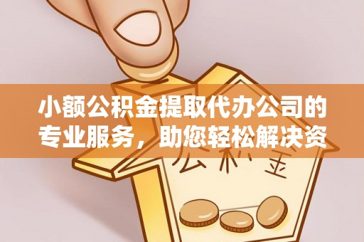 金秀小额公积金提取代办公司的专业服务，助您轻松解决资金难题