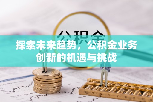 金秀探索未来趋势，公积金业务创新的机遇与挑战
