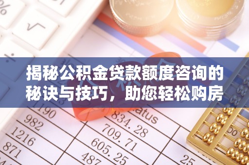金秀揭秘公积金贷款额度咨询的秘诀与技巧，助您轻松购房！