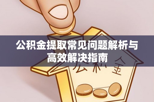 金秀公积金提取常见问题解析与高效解决指南