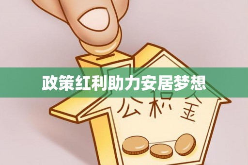 金秀政策红利助力安居梦想