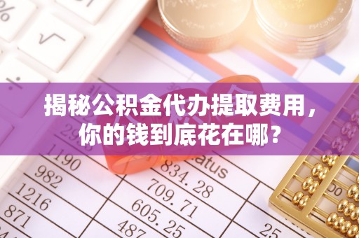 金秀揭秘公积金代办提取费用，你的钱到底花在哪？