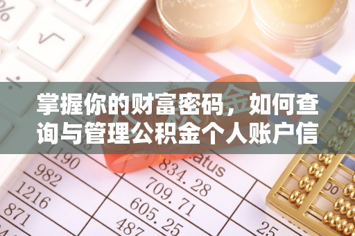 金秀掌握你的财富密码，如何查询与管理公积金个人账户信息