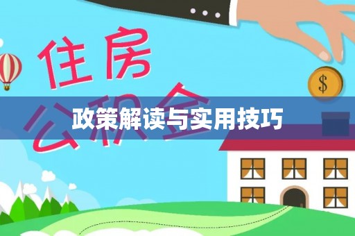 金秀政策解读与实用技巧