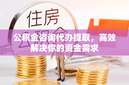 金秀公积金咨询代办提取，高效解决你的资金需求