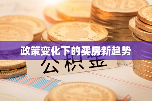 金秀政策变化下的买房新趋势