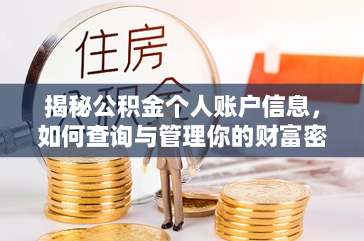 金秀揭秘公积金个人账户信息，如何查询与管理你的财富密码