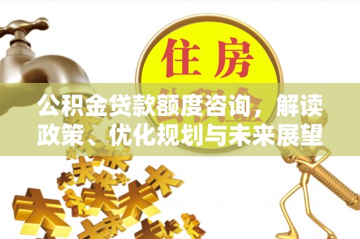 金秀公积金贷款额度咨询，解读政策、优化规划与未来展望