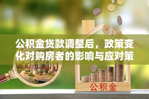 金秀公积金贷款调整后，政策变化对购房者的影响与应对策略