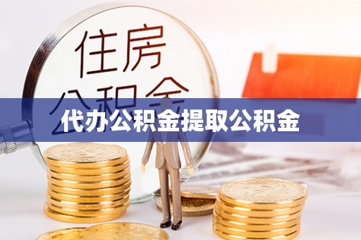 金秀代办公积金提取公积金