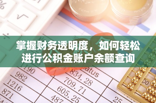 金秀掌握财务透明度，如何轻松进行公积金账户余额查询